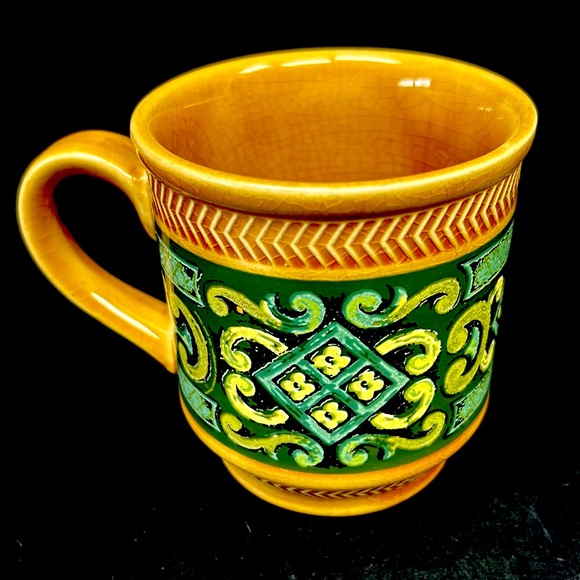 Vintage glazed ceramic retro design mug by SADLER made in England - Picture 3 of 8